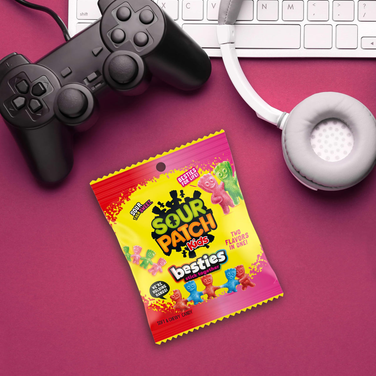 Sour Patch Kids Besties bulk pack display on shelf