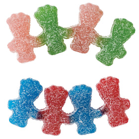 Sour Patch Kids Besties soft chewy texture close-up
