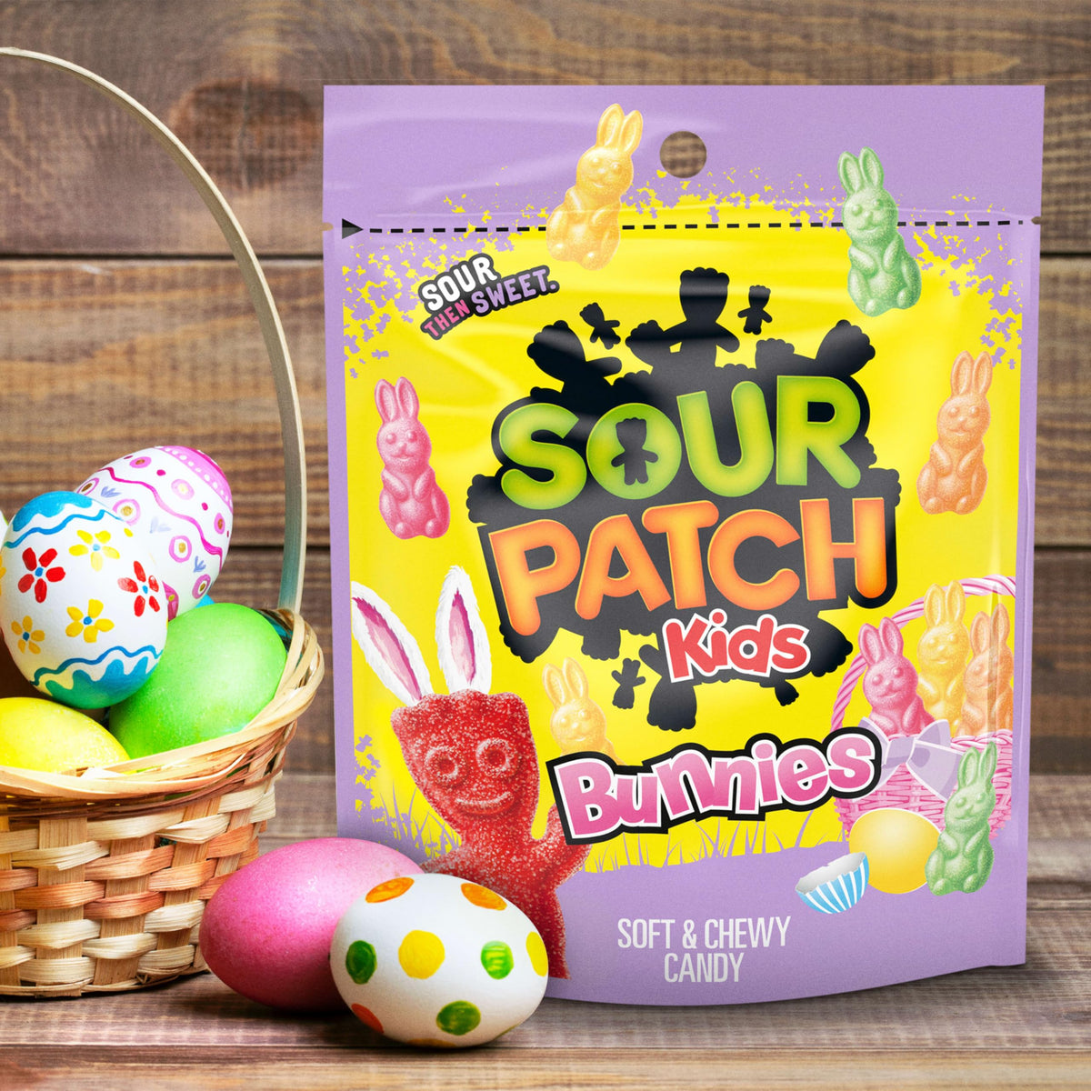 Sour Patch Kids Bunnies bulk packaging for bulk candy exchanges