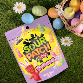 Sour Patch Kids Bunnies fat-free candy option for celebrations