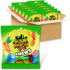 Sour Patch Kids chews bags for bulk snacking and party favors.