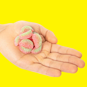 Display-ready Sour Patch Kids Watermelon candy on a store shelf