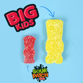 Sour Patch Kids Fruit flavors collection highlights tangy-sweet variety.