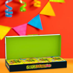 Sour Patch Kids Gift Box presentation, ready-to-gift packaging for celebrations