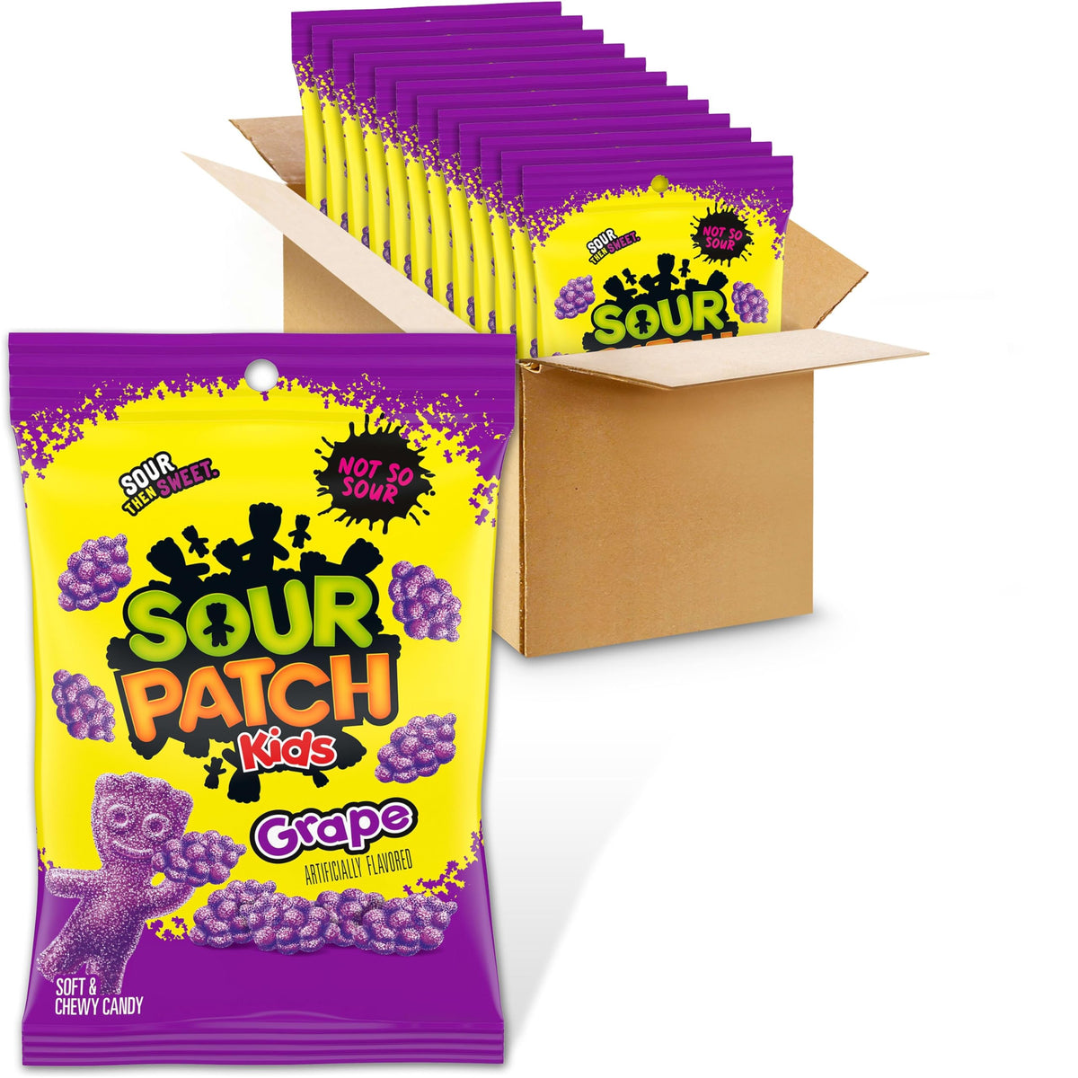 Sour Patch Kids Grape soft chewy candy bulk pack for party bowls