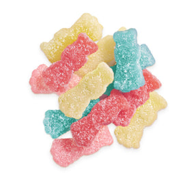 Sour Patch Kids Lemonade Fest bag in a backpack ready to snack