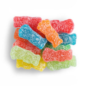 Close-up of soft, chewy texture and signature bite.