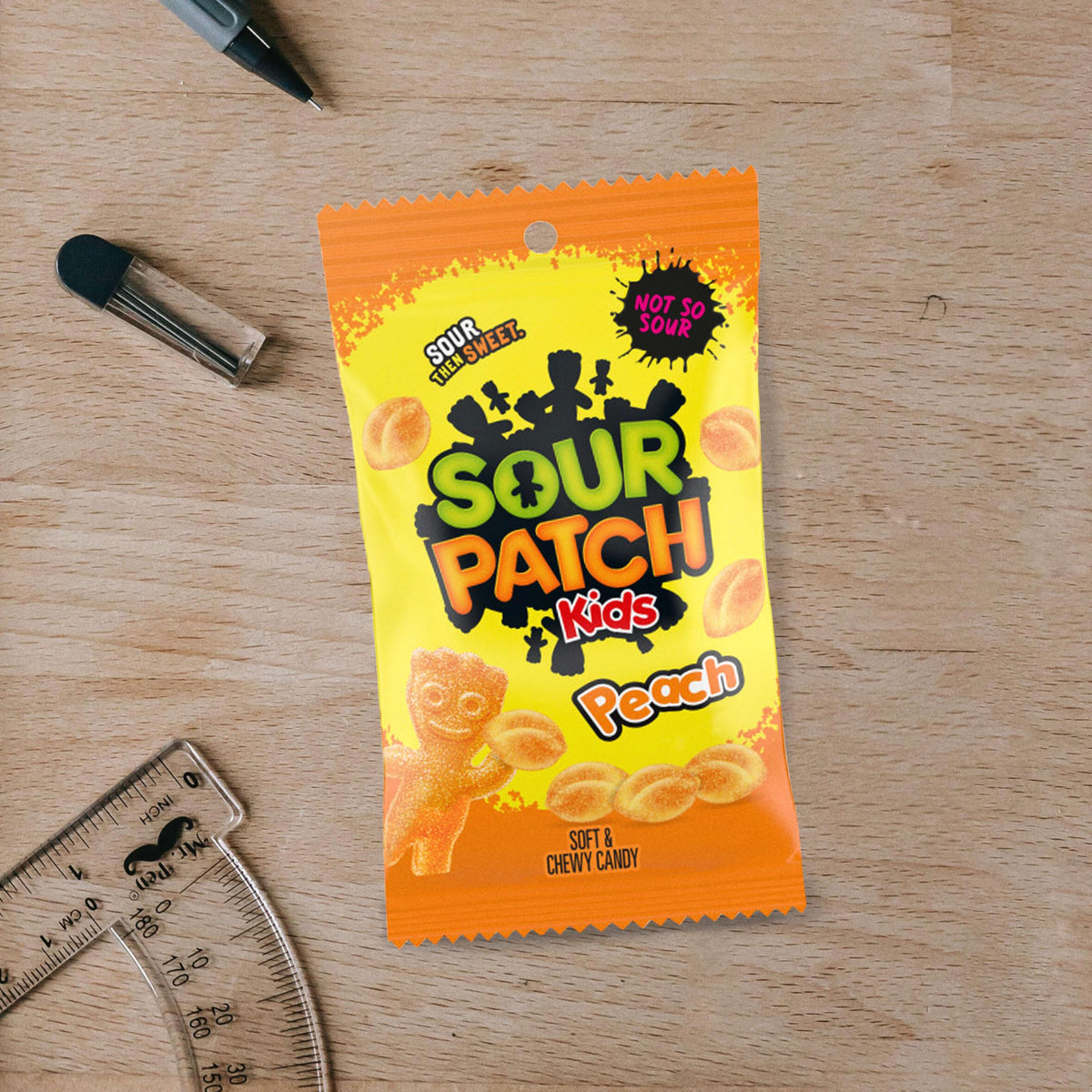 Sour Patch Kids Peach bulk pack ready for refills and stockups.