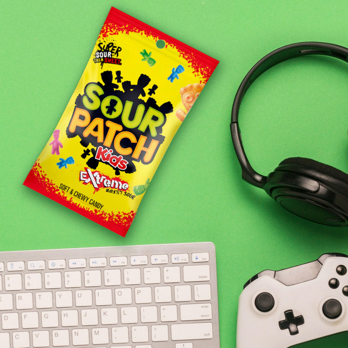 Sour Patch Kids shapes add playful appeal to any candy collection.