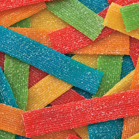 Sour Patch Kids orange strips for movie night flavor