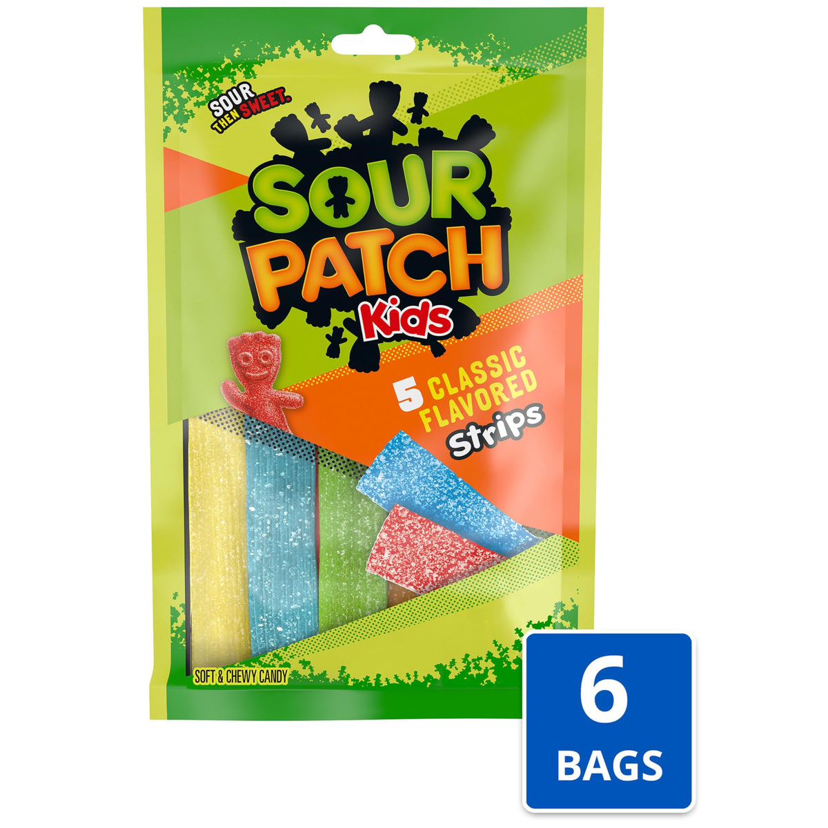 Sour Patch Kids redberry strips offering tangy-sweet party treats