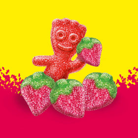 Sour Patch Kids strawberry candy stays soft and tasty in sealed bags.
