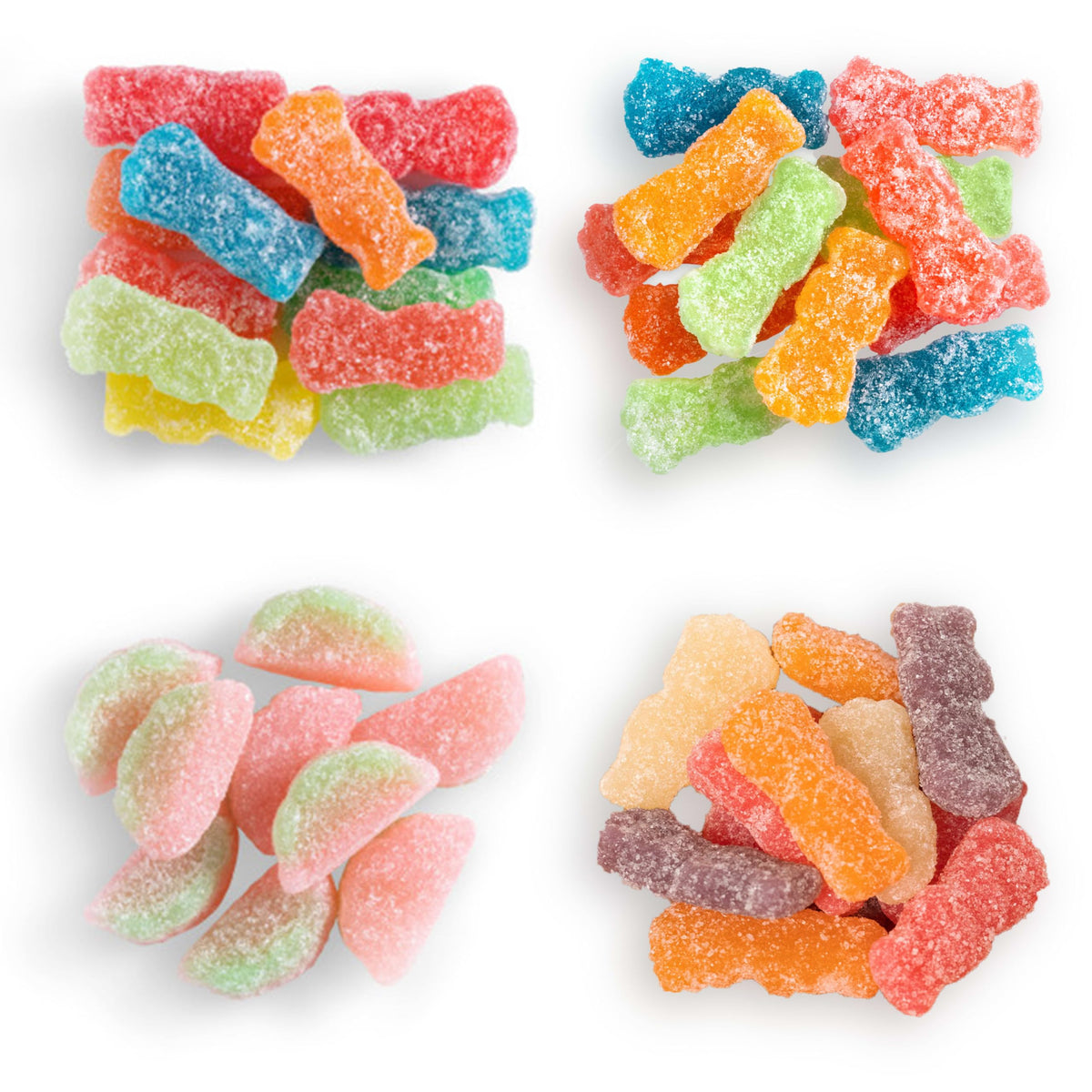 Sour Patch Kids Tropical Box on display with pineapple and fruit notes