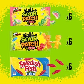 Sour Patch Kids watermelon candy bags for a bright summer treat
