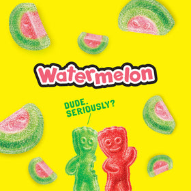 Sour Patch Kids Watermelon snack at a desk for a quick pick-me-up