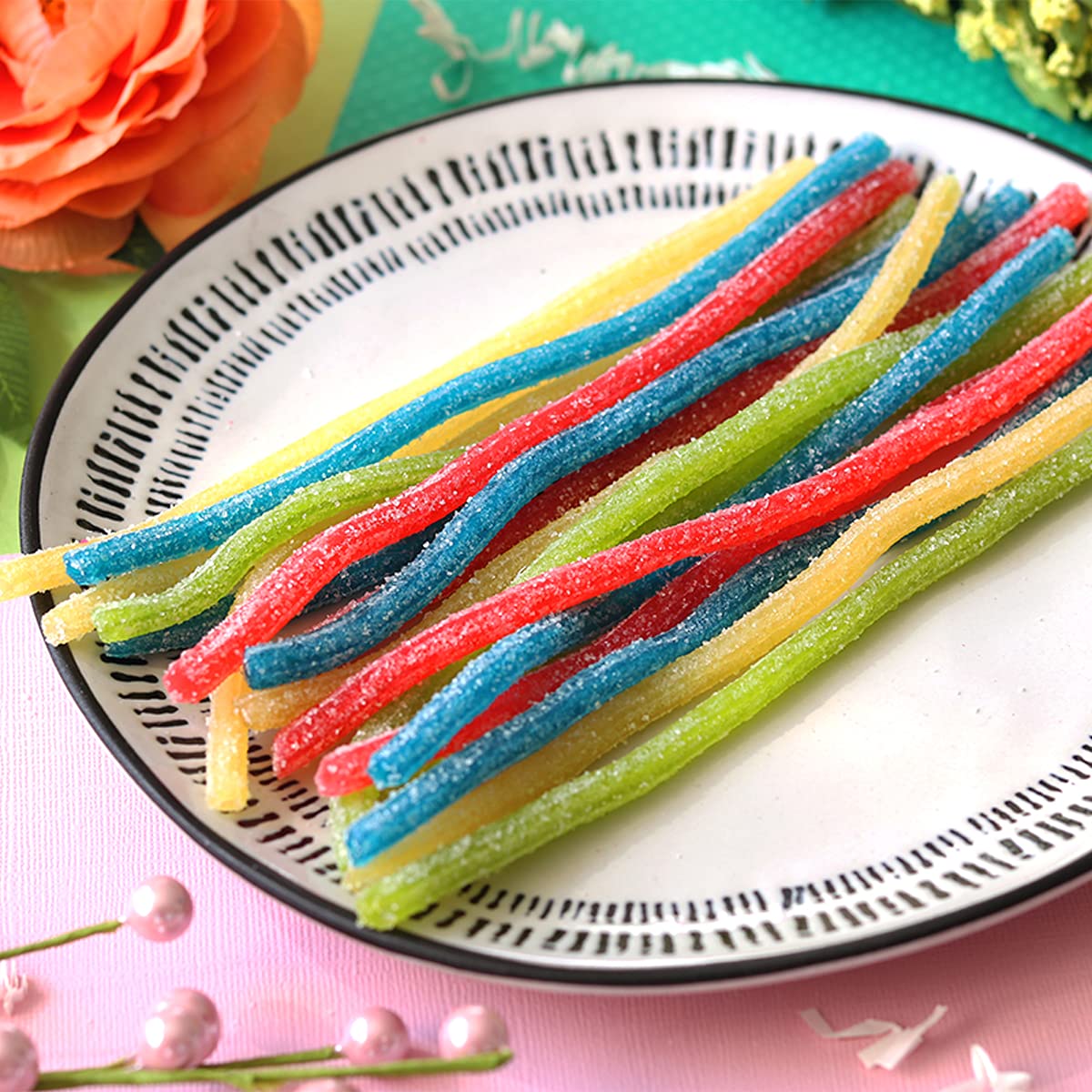 Sour Punch Rainbow Straws gift idea for Valentine’s Day.