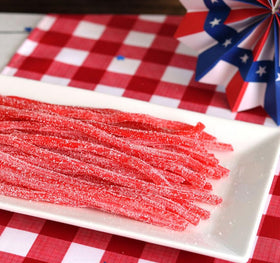 Sour Punch Straws Strawberry office-snack ready for quick breaks.