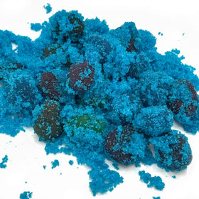Sourboy Blue Raspberry Gushers juicy center image highlights bold blue raz flavor burst.