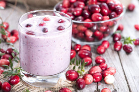 Source Of Nature Cranberry Powder closeup highlighting fine texture and quality