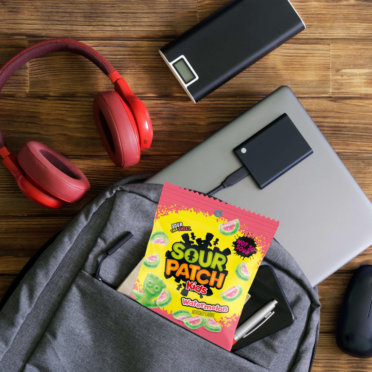 Sour Patch Kids Watermelon snack options for school or office