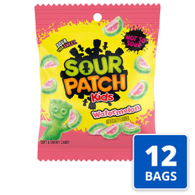 Sealed Sour Patch Kids Watermelon packaging keeps freshness
