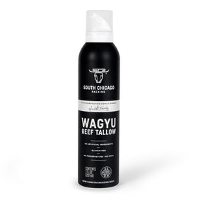 South Chicago Packing Wagyu Tallow Spray bottle for easy, nonstick sautéing.