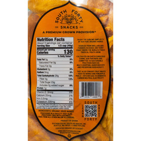 South Forty Snacks one-ingredient mango slices show pure fruit flavor.