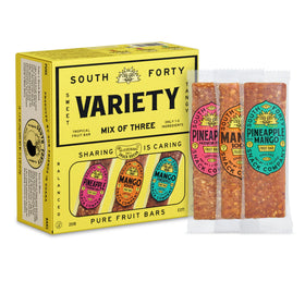 South Forty Snacks mango bar for a refreshing on-the-go snack.