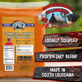 4lb bulk pack from Southern Boyz Outdoors ready for large boils.