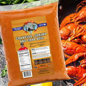 Close-up of Southern Boyz Outdoors spice blend for robust Cajun flavor.
