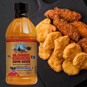 Southern Boyz Slobber Knocker chicken-fingers ready for bold dipping