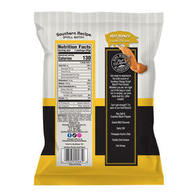 Southern Recipe Pork Rinds Variety Pack display shows four flavorful options