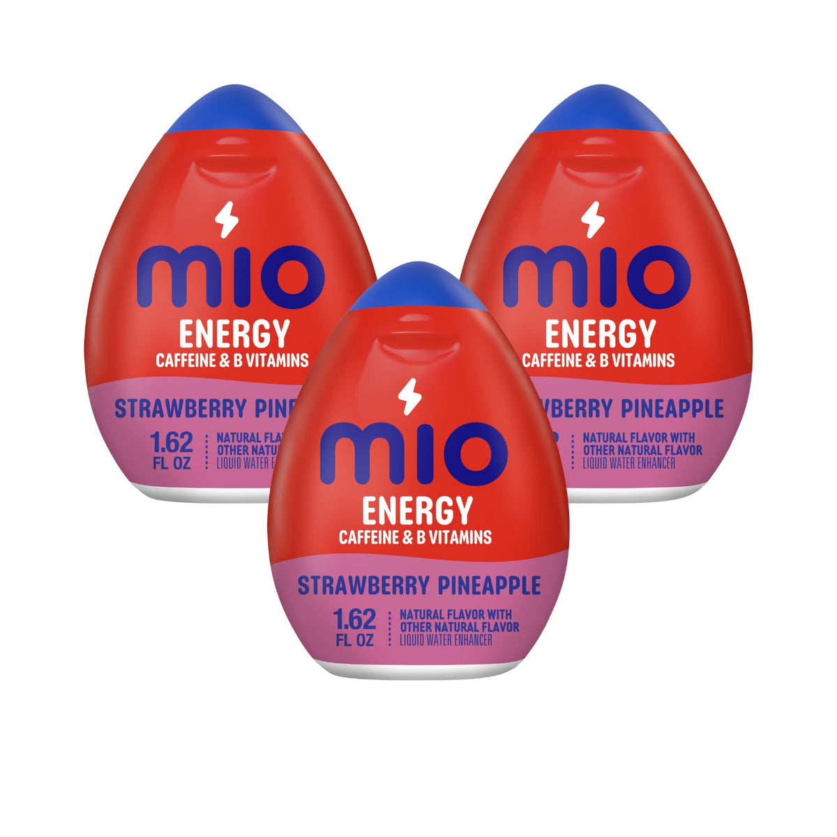 Southwind MiO Energy strawberry-pineapple bottle for on-the-go hydration and flavor.