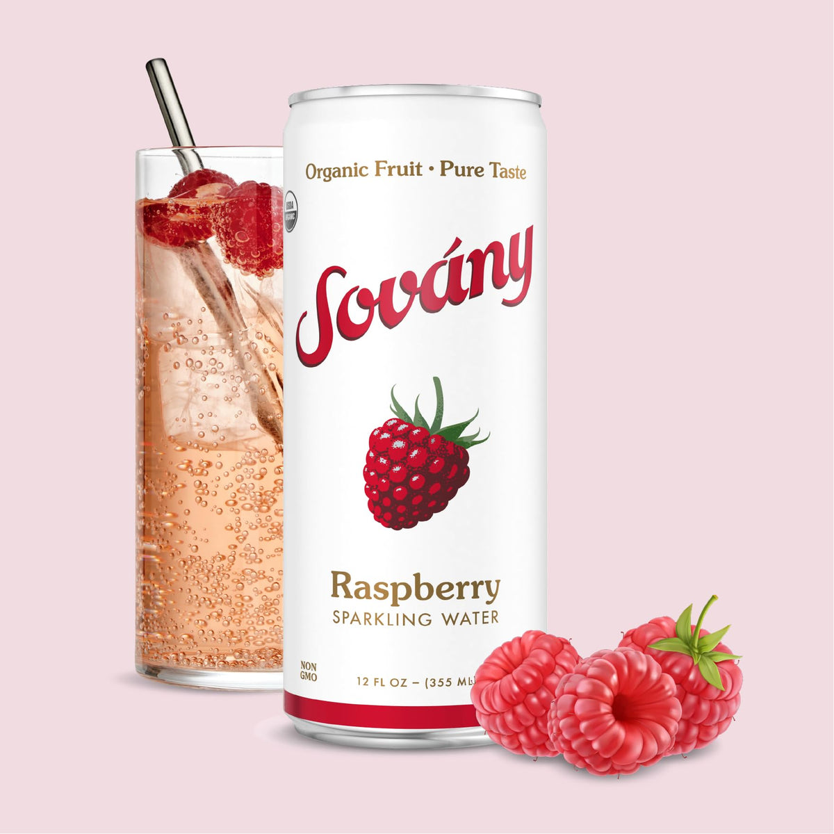 Sovány refreshing moments served chilled for quick, on-the-go enjoyment.