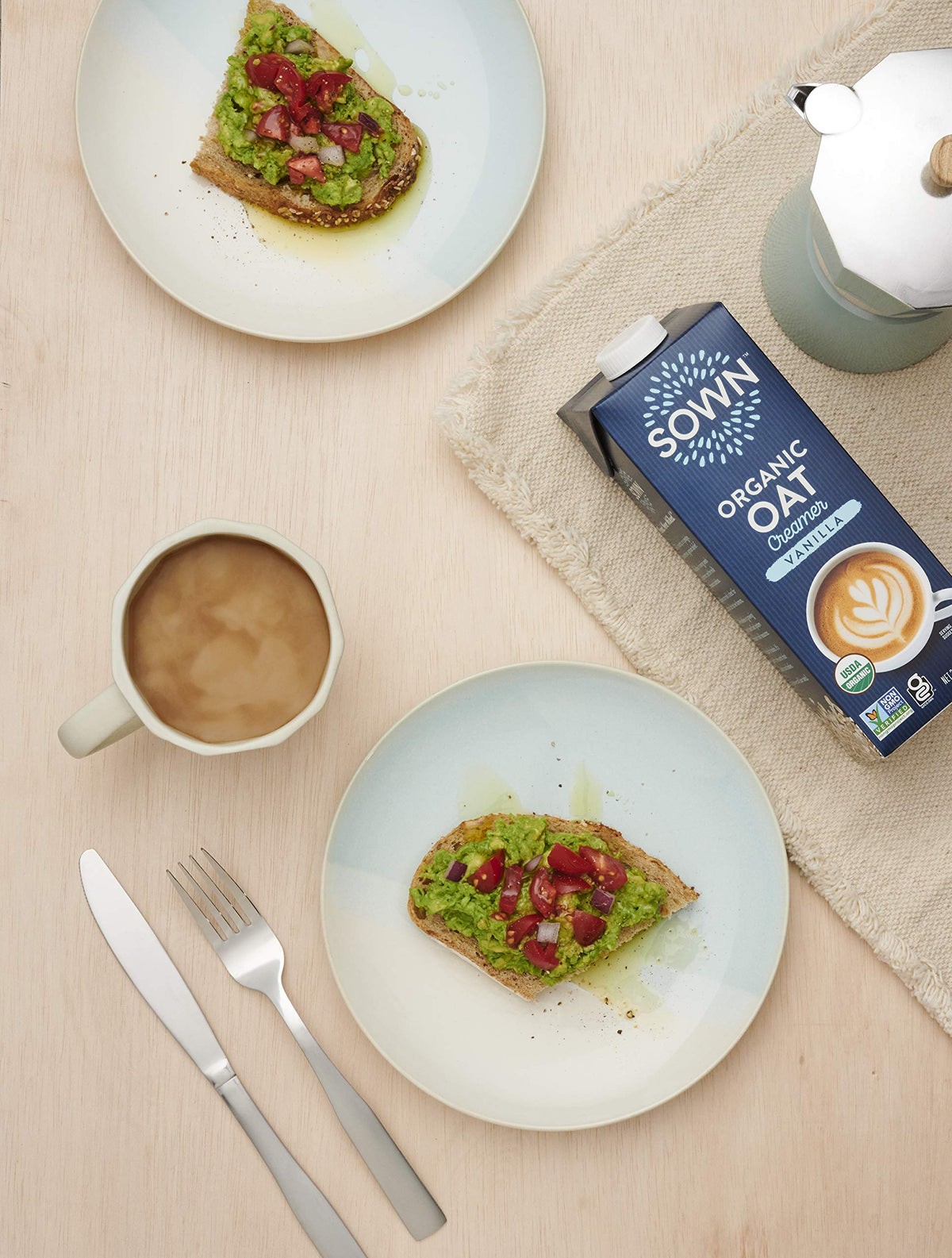 SOWN Kosher-certified Oat Creamer adds sweetness to coffee rituals