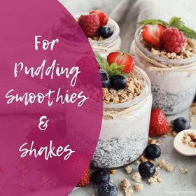 SownandGrown chia pudding with toppings illustrating gluten-free breakfast versatility.