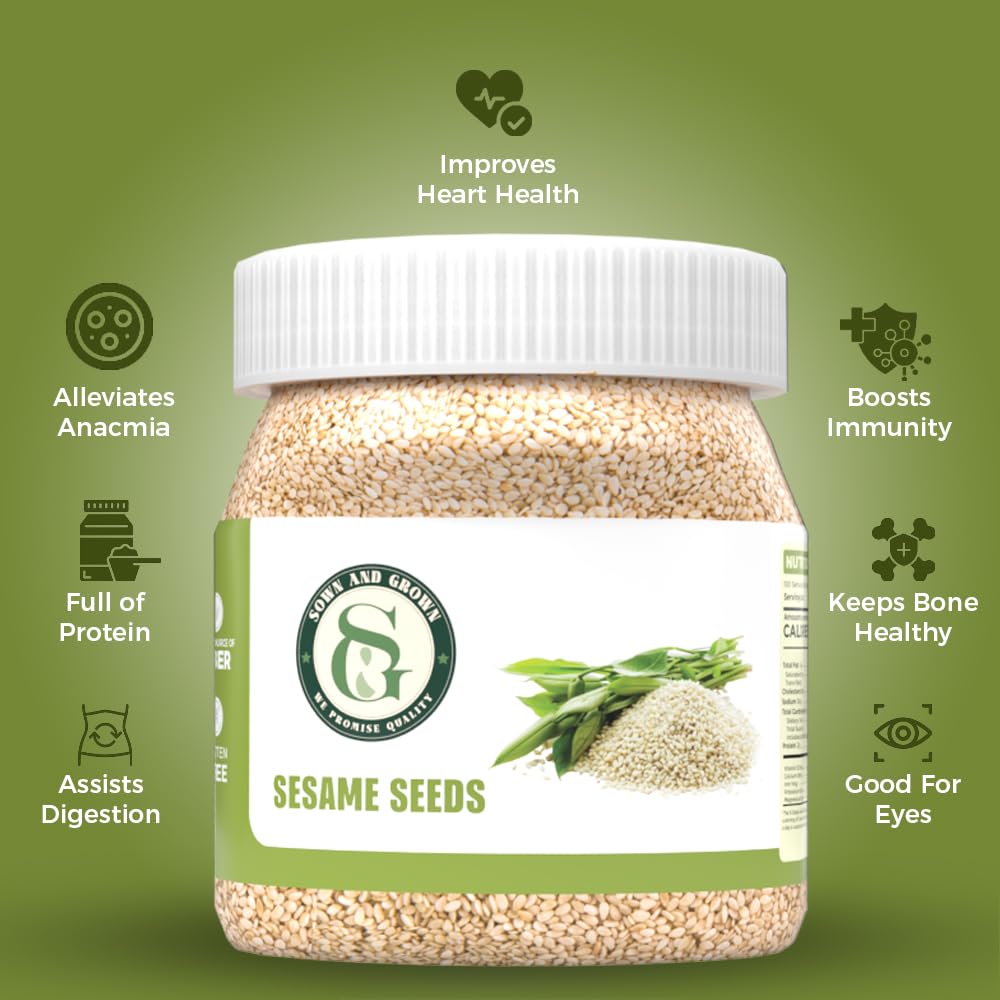 Sown and Grown white sesame seeds adorning sushi rolls with subtle crunch