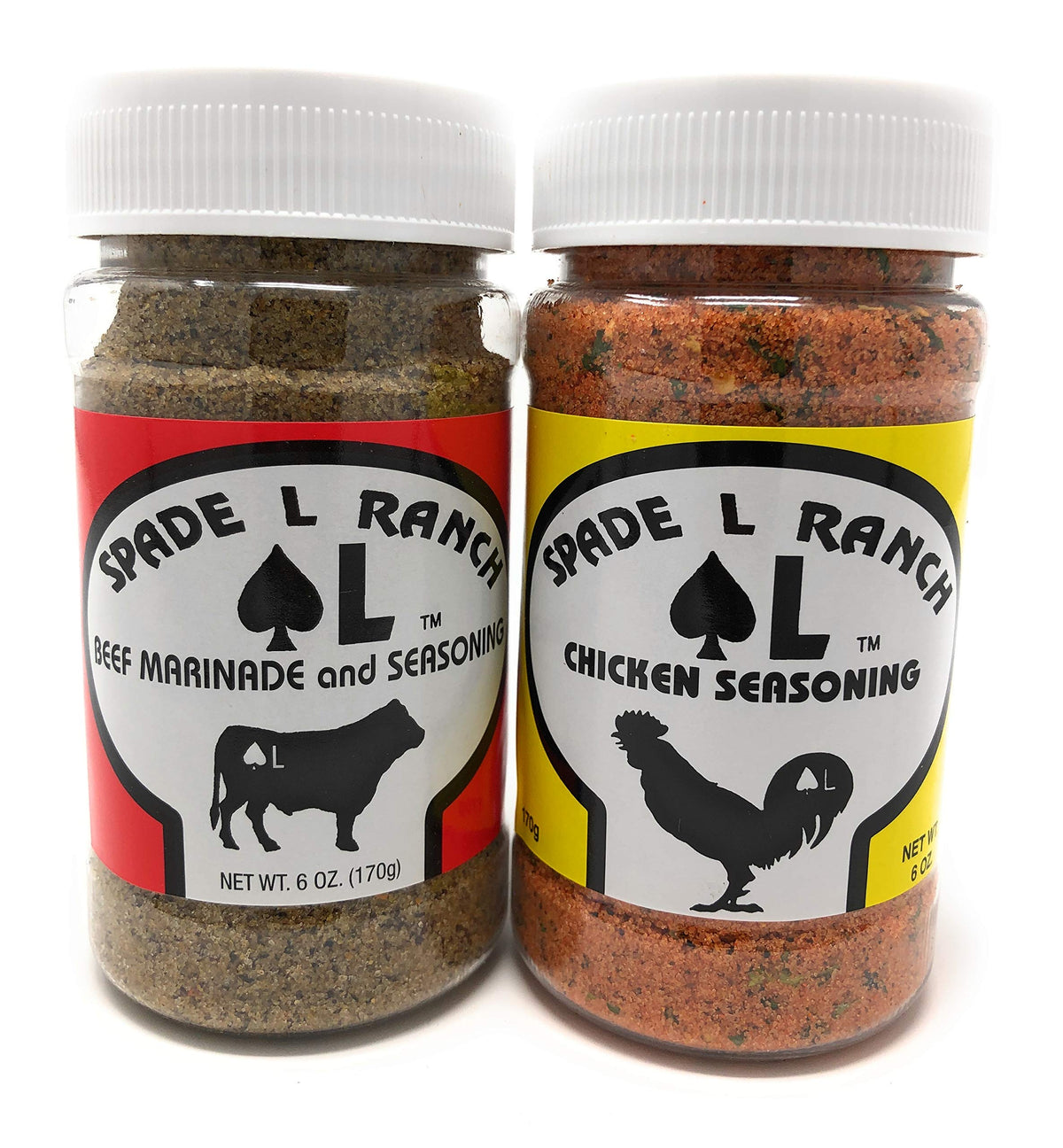 Spade L Ranch beef and chicken seasoning combo for flavorful weeknight meals.