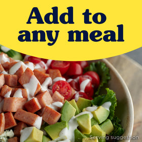 SPAM Classic barbecued plate with a savory finish.