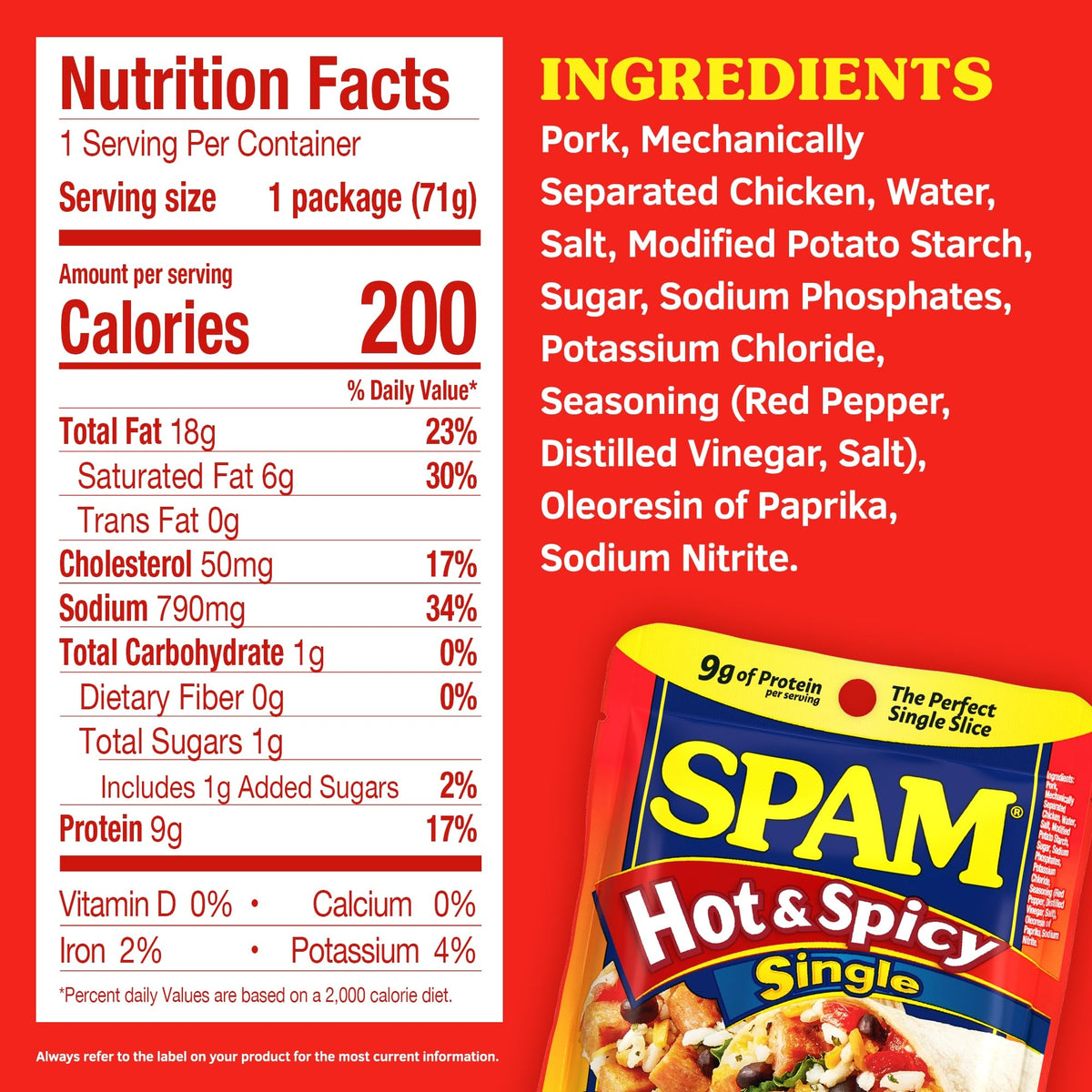 SPAM Hot & Spicy quesadilla idea with melty, spicy filling