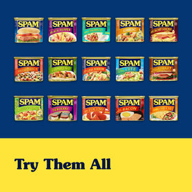 SPAM Oven Roasted Turkey camping meal ready emphasizes portability for quick meals.