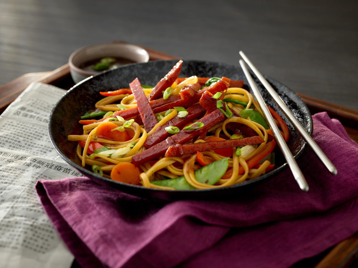 SPAM as a pantry staple in the kitchen for hot meals or lunches.