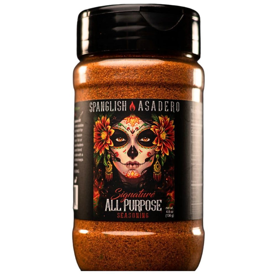 Spanglish Asadero bottle pour, premium all-purpose spice ideal for grilling