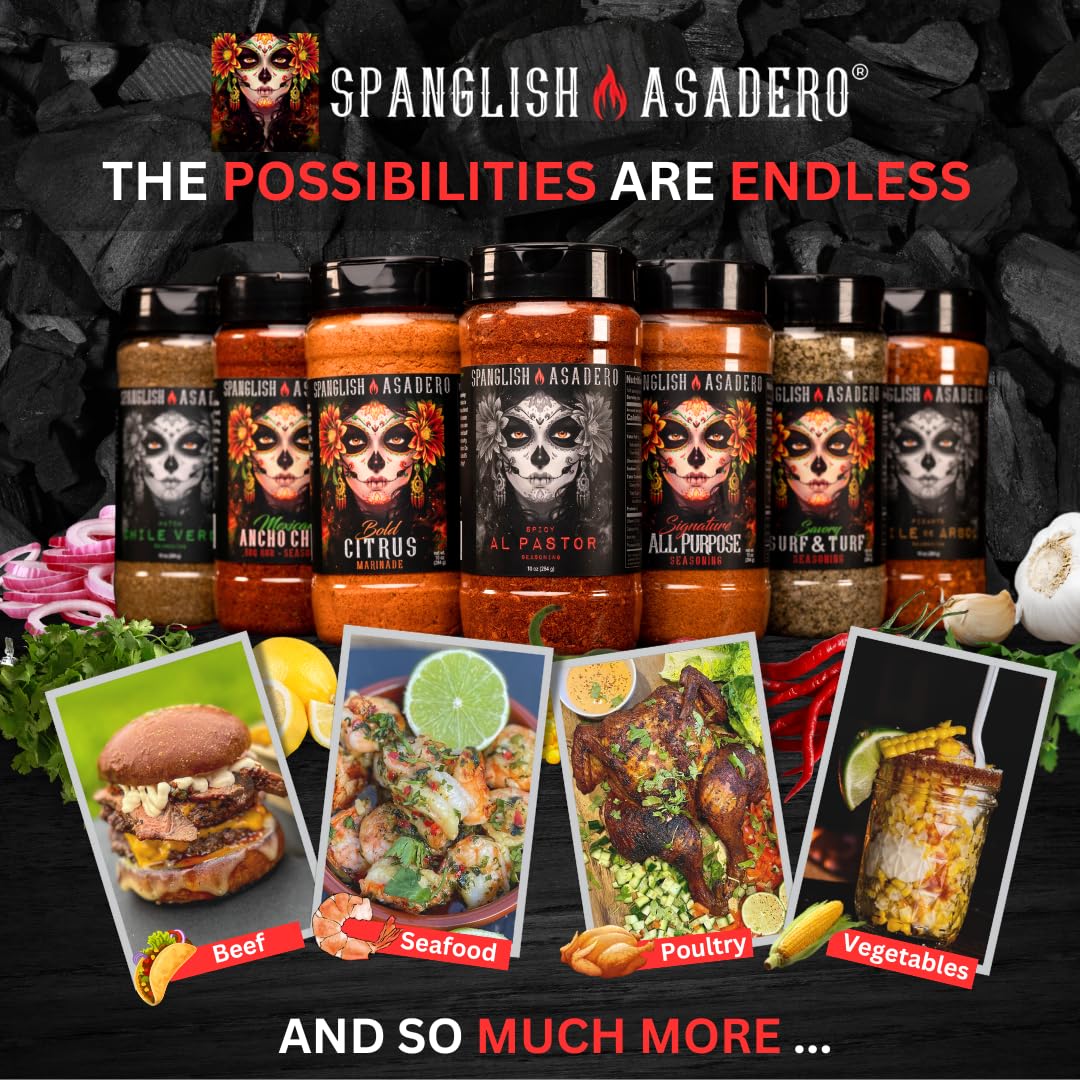 Spanglish Asadero chicken rub, versatile seasoning for poultry