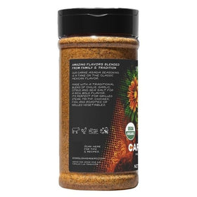 Spanglish Asadero seasoned steak plate; elevates citrus and chili aroma
