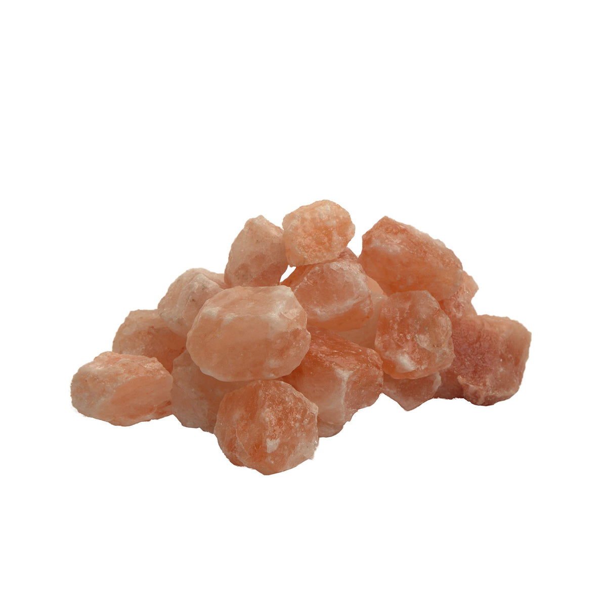 Spantik Himalayan salt chunks macro shot highlights rosy crystals for decor.