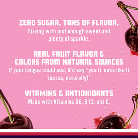 Sparkling Ice Black Cherry pack of 12 bottles ready for daily refreshment.