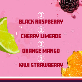 Sparkling Ice Cherry Limeade bottle showing bright, tangy profile.