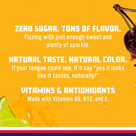 Sparkling Ice Cherry Limeade 12-bottle pack for convenient gatherings.