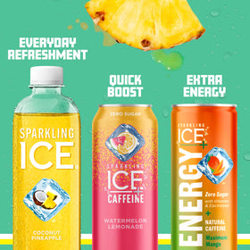 Sparkling Ice Coconut Pineapple pack of 12 bottles for convenient multi-pack